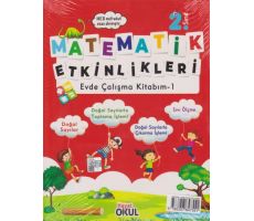 Hayat Okul 2. Sınıf Matematik Etkinlikleri Evde Çalışma Kitabı 4 Kitap Set
