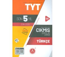 TYT Türkçe Son 5 Yıl Konularına Göre Çözümlü Çıkmış Sorular A Yayınları