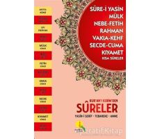 Kur’an-ı Kerim’den Sureler Yasin-i Şerif - Tebareke - Amme (Küçük Boy - Kırmızı ve Yeşil Renk Seçene