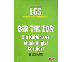 LGS Bir Tık Zor Din Kültürü ve Ahlak Bilgisi Soruları Data Yayınları