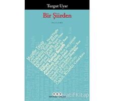 Bir Şiirden - Turgut Uyar - Yapı Kredi Yayınları