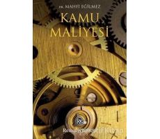 Kamu Maliyesi - Mahfi Eğilmez - Remzi Kitabevi