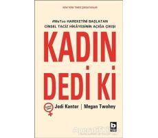 Kadın Dedi Ki - Jodi Kantor - Bilgi Yayınevi