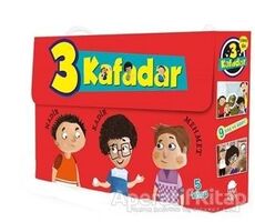 3 Kafadar Seti (5 Kitap Takım) - Yaşar Bayraktar - Mavi Kirpi Yayınları