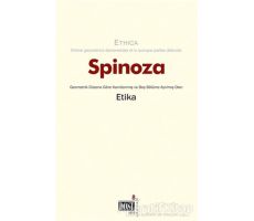 Etika - Benedictus de Spinoza - Dost Kitabevi Yayınları