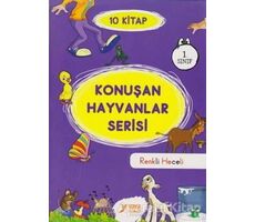 1. Sınıf Konuşan Hayvanlar Serisi (HECELİ) (10 Kitap Takım) - Müzehher Özgün - Yuva Yayınları