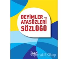 Deyimler ve Atasözleri Sözlüğü - Komisyon - Parıltı Yayınları