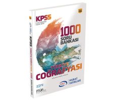 Murat KPSS Türkiye Coğrafyası 1000 Soru Bankası