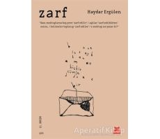Zarf - Haydar Ergülen - Kırmızı Kedi Yayınevi