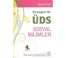 Strategies For ÜDS Sosyal Bilimler - Sevgi Önsel - Nobel Akademik Yayıncılık