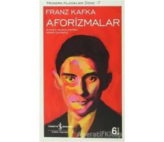 Aforizmalar - Franz Kafka - İş Bankası Kültür Yayınları
