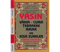 Yasin Çanta Boy-Üçlü Ayfa - Elmalılı Muhammed Hamdi Yazır - Ayfa Basın Yayın