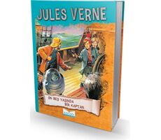On Beş Yaşında Bir Kaptan - Jules Verne - Mavi Göl Yayınları