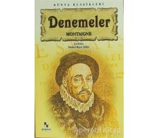 Denemeler - Michel de Montaigne - Anonim Yayıncılık