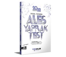Yediiklim 2022 Ales Sözel Yetenek Çek Kopart Yaprak Test
