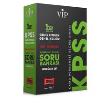Yargı 2022 KPSS VİP Genel Yetenek Genel Kültür Lise Ön Lisans Modüler Soru Bankası