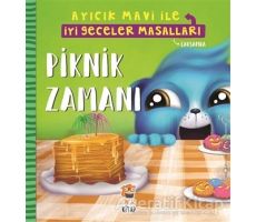 Piknik Zamanı - Ayıcık Mavi İle İyi Geceler Masalları - Melek Dinçer - Sincap Kitap