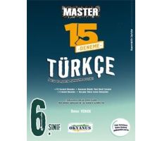 6. Sınıf Master 15 Türkçe Denemesi Okyanus Yayınları