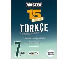 7. Sınıf Master 15 Türkçe Denemesi Okyanus Yayınları