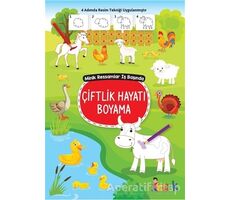 Çiftlik Hayatı Boyama - Minik Ressamlar İş Başında - Kolektif - Bıcırık Yayınları