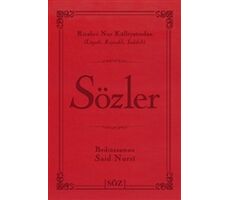 Sözler (Çanta Boy) - Bediüzzaman Said-i Nursi - Söz Basım Yayın