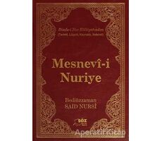 Mesnevi-i Nuriye Ciltli - Bediüzzaman Said-i Nursi - Söz Basım Yayın