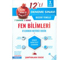 Nartest 7.Sınıf Fen Bilimleri 12li Deneme Sınavı