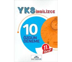 11.Sınıf YKS İngilizce 10 Özgün Deneme İrem Yayınları