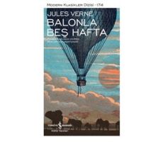 Balonla Beş Hafta - Jules Verne - İş Bankası Kültür Yayınları