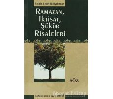 Ramazan, İktisat, Şükür Risaleleri Cep boy - Bediüzzaman Said-i Nursi - Söz Basım Yayın