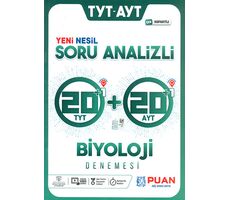 TYT AYT Biyoloji Soru Analizli 42 Deneme Puan Yayınları