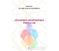 Güldüren-Düşündüren Fıkralar - Ali Adil Atalay Vaktidolu - Can Yayınları (Ali Adil Atalay)