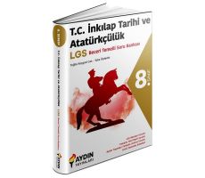 8. Sınıf LGS TC İnkılap Tarihi ve Atatürkçülük Beceri Temelli Soru Bankası Aydın Yayınları