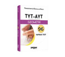 TYT AYT Geometri 96 Yaprak Test ?Ankara Yayıncılık
