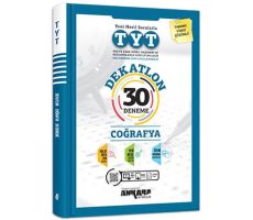 TYT Coğrafya Dekatlon 30 Deneme Video Çözümlü Ankara Yayıncılık