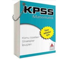 KPSS Matematik Strateji Kartları - Tuncay Birinci - Delta Kültür Yayınevi