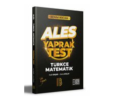 Benim Hocam 2022 ALES Türkçe - Matematik Yaprak Test