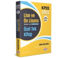 Editör 2022 KPSS Lise Ön Lisans Genel Yetenek Genel Kültür Konu Anlatımlı Özel Tek Kitap