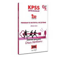 Yargı 2022 KPSS Eğitim Bilimleri Program ve Materyal Geliştirme Anahtar Hocaların Ders Notları