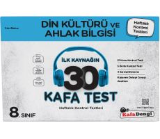 Kafadengi 8. Sınıf Din Kültürü ve Ahlak Bilgisi İlk Kaynağın 30 Kafa Test