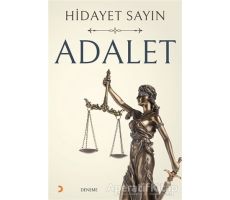 Adalet - Hidayet Sayın - Cinius Yayınları