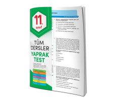 11. Sınıf Tüm Dersler Yaprak Test 4 Element Yayınları