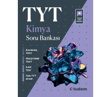 TYT Kimya Soru Bankası Tudem Yayınları