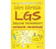 Etkin Dört Dörtlük LGS Sayısal Denemeleri