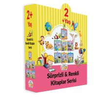 2+ Yaş Sürprizli ve Renkli Kitaplar Serisi (7 Kitap Set) - 0-6 Yaş Yayınları
