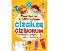 Çizgiler Çiziyorum - Tamamlıyorum Birleştiriyorum - Kolektif - Bıcırık Yayınları