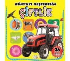 Çiftlik - Dünyayı Keşfedelim - Kolektif - 0-6 Yaş Yayınları