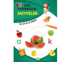 Meyveler - Çizgi Alıştırmaları - Emine Ulusoy - 0-6 Yaş Yayınları