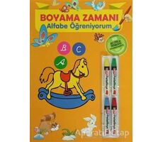 Boyama Zamanı: Alfabe Öğreniyorum - Kolektif - Parıltı Yayınları