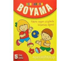 Rengarenk Boyama - 5 Yaş Üstü - Sarı Kitap - Kolektif - Parıltı Yayınları